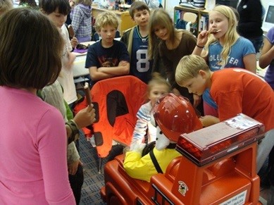 Patches the Pumper with Children